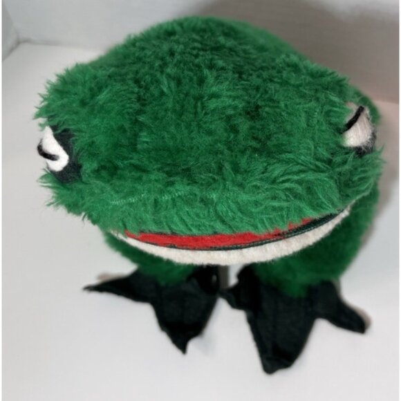 Merrythought Plush Frog Toad Ironbridge Shrops Stuffed Animal Handmade England - Picture 5 of 7